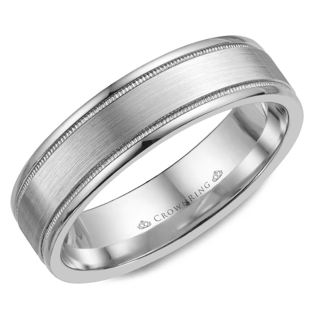 Classic Wedding Bands  - WB-6901SP-M10