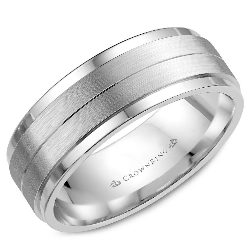 Classic Wedding Bands  - WB-8262SP-M10