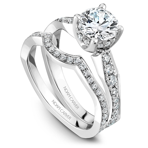 Engagement Rings B020-02WM-100A | CrownRing.com