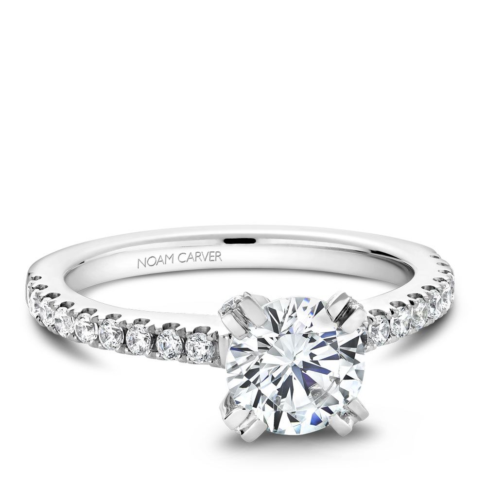 Engagement Rings B002-01WM-100A | CrownRing.com