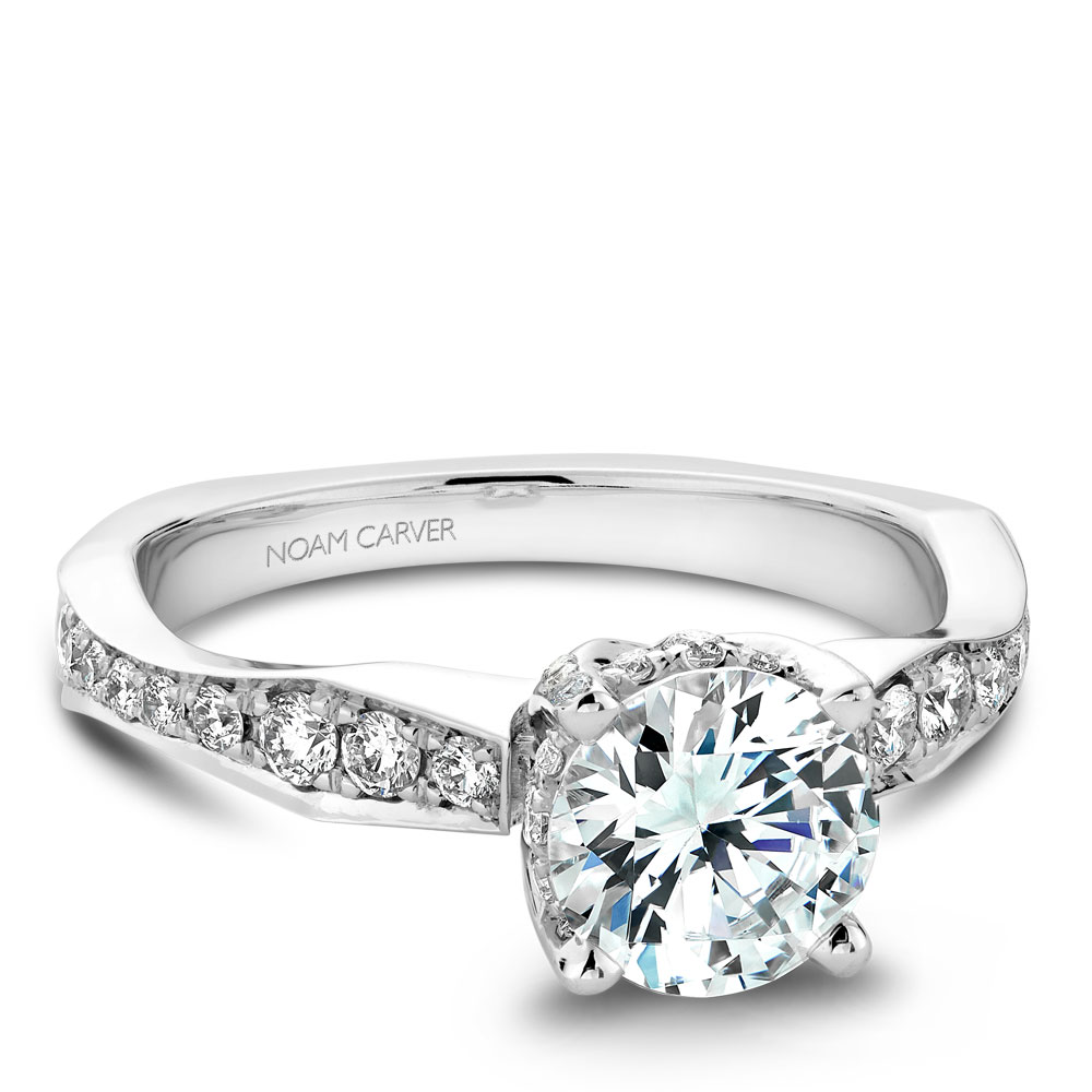 Engagement Rings B020-01WM-100A | CrownRing.com