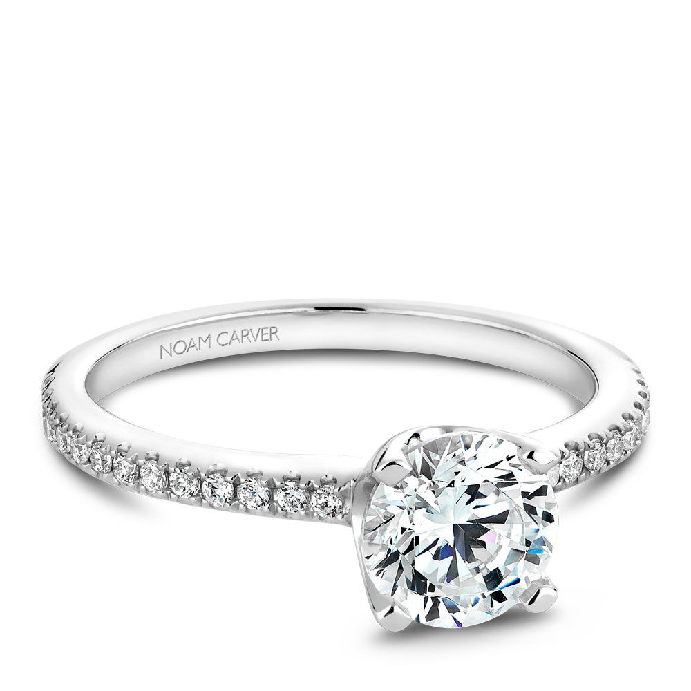 Engagement Rings B027-02WM-100A | CrownRing.com