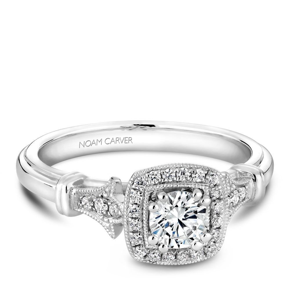 Engagement Rings B084-01RRM-100A | CrownRing.com