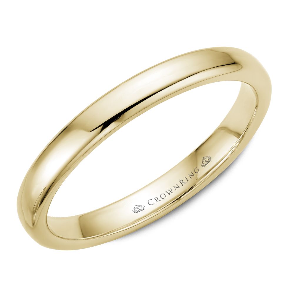 Traditional Wedding Bands - TDS14Y3