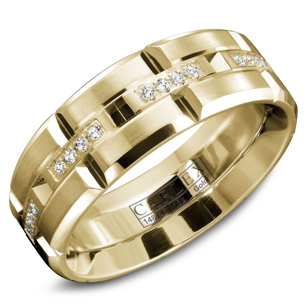 Carlex Mens Designer Ring